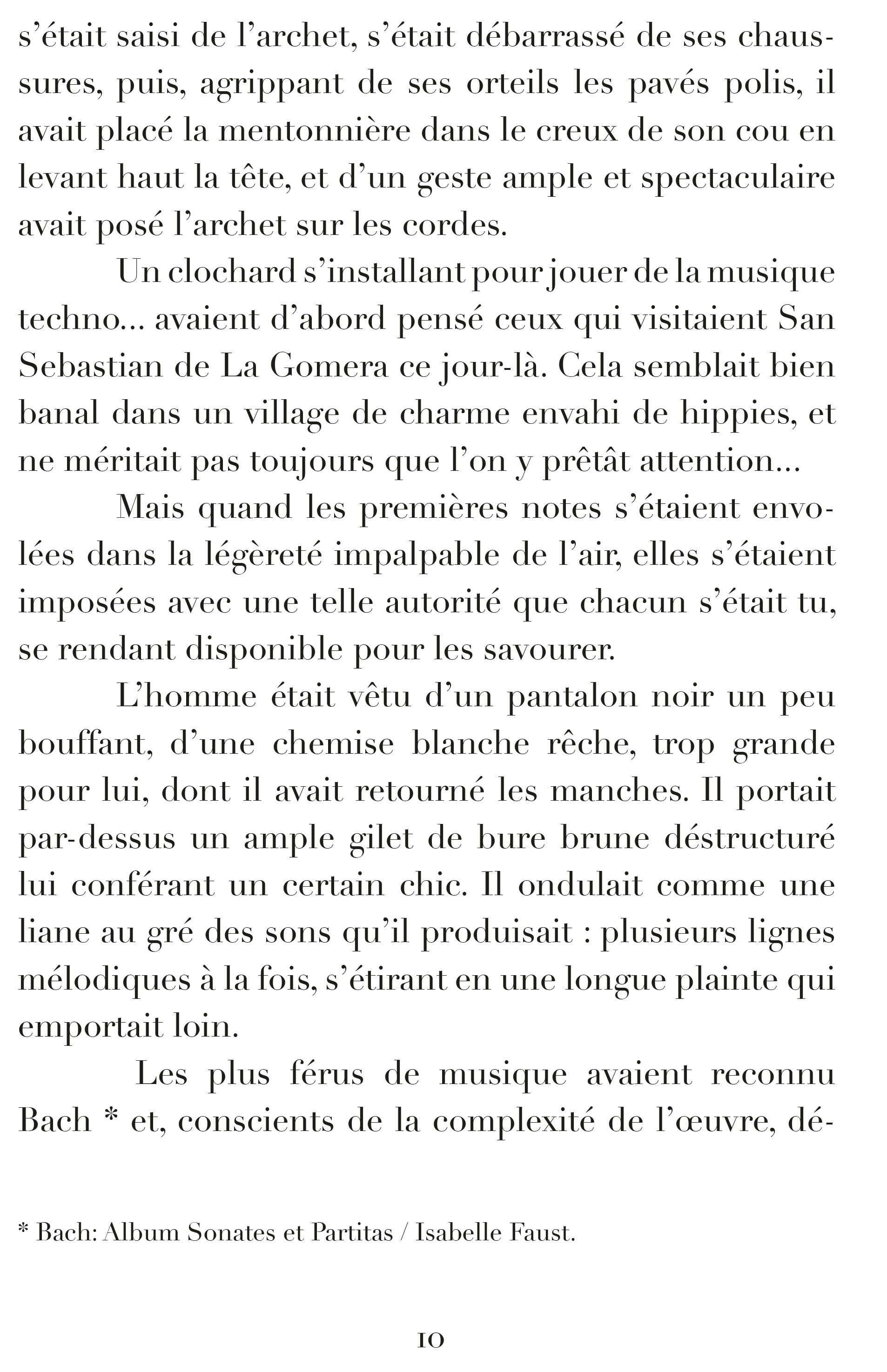 Extrait de Les 24 violons de la Gomera