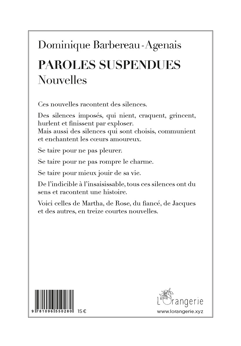 Extrait de Paroles Suspendues