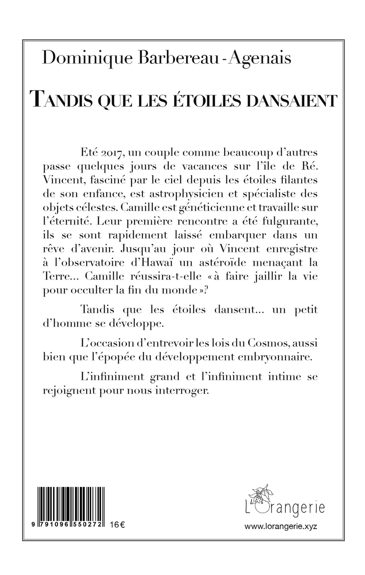 Extrait de Tandis que les étoiles dansaient