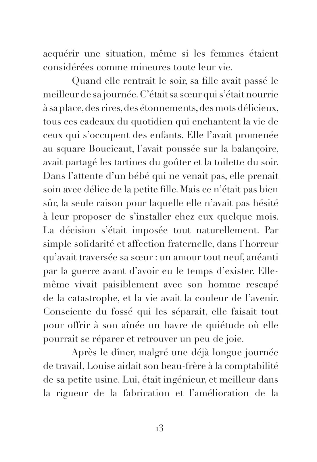 Extrait de Histoire de Louise Variation en ré majeur